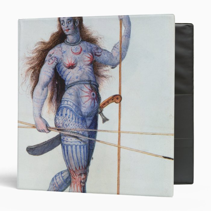 Pictish Woman 3 Ring Binder