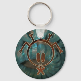 Picto rasta keychain