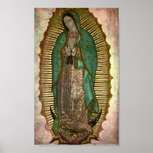 Pictura Dominae Nostrae de Guadalupe Poster