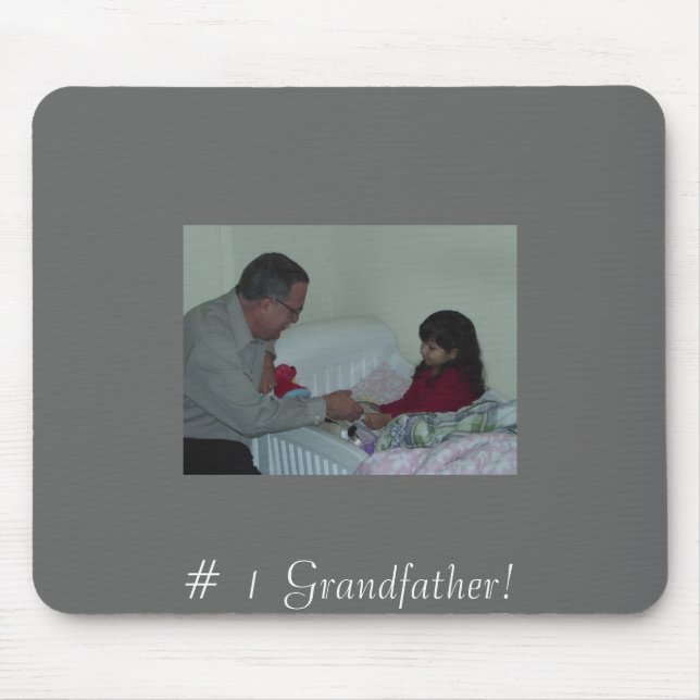 Picture 089, # 1 Grandfather! Mouse Pad (Front)
