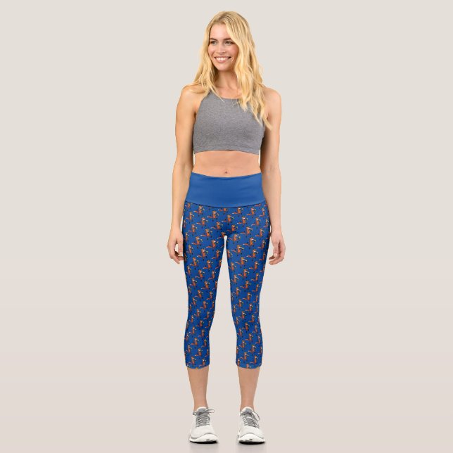 Picture Book Summit 2024 Capri Leggings Blue (Front)