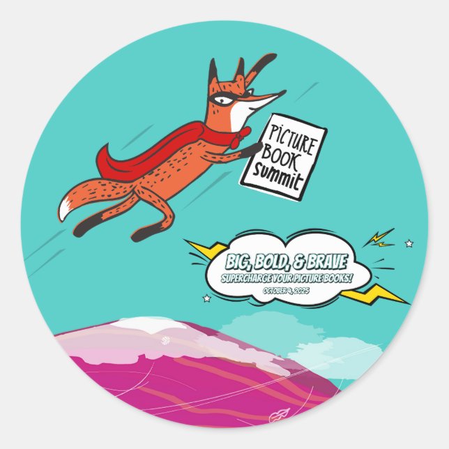 Picture Book Summit 2025 Sticker (Front)
