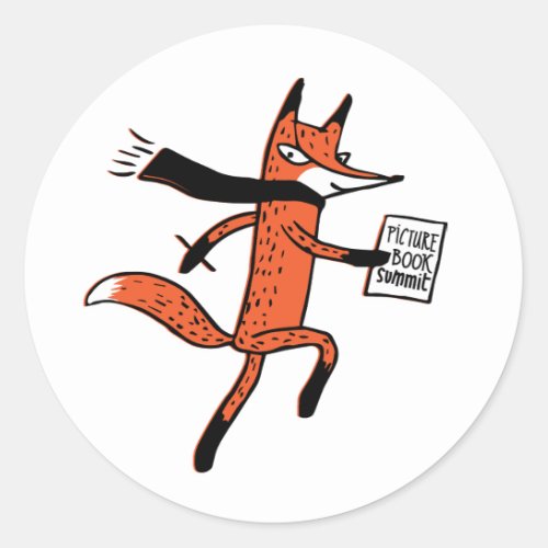 Picture Book Summit _ Dash the Fox Sticker