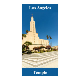 Picture Card Los Angeles LDS Temple