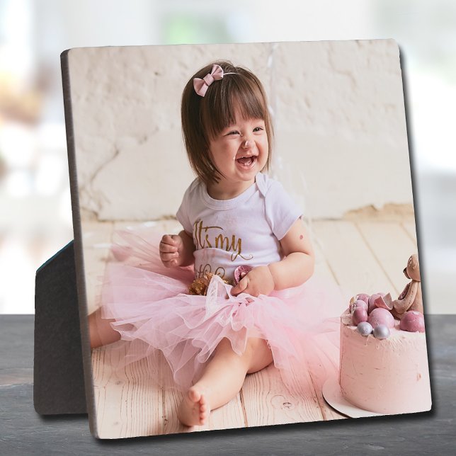 Picture Frame Easel Back Plaque (Photo's put directly on hardboard panel for stunningly crisp image on frameless tabletop easel-stand)