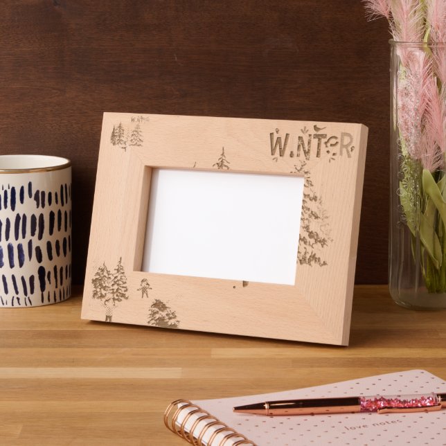 Picture Frame Engraved Frames (Left)