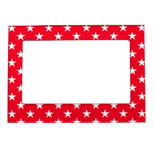 Picture Frame-Patriotic Stars Magnetic Frame