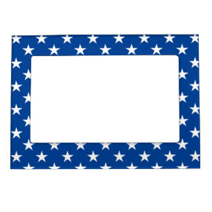 Picture Frame-Patriotic Stars Magnetic Frame