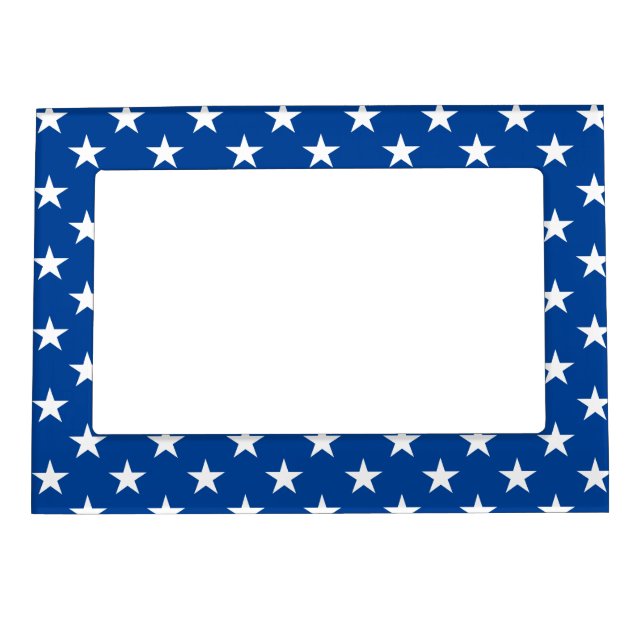 Picture Frame-Patriotic Stars Magnetic Frame (Front)