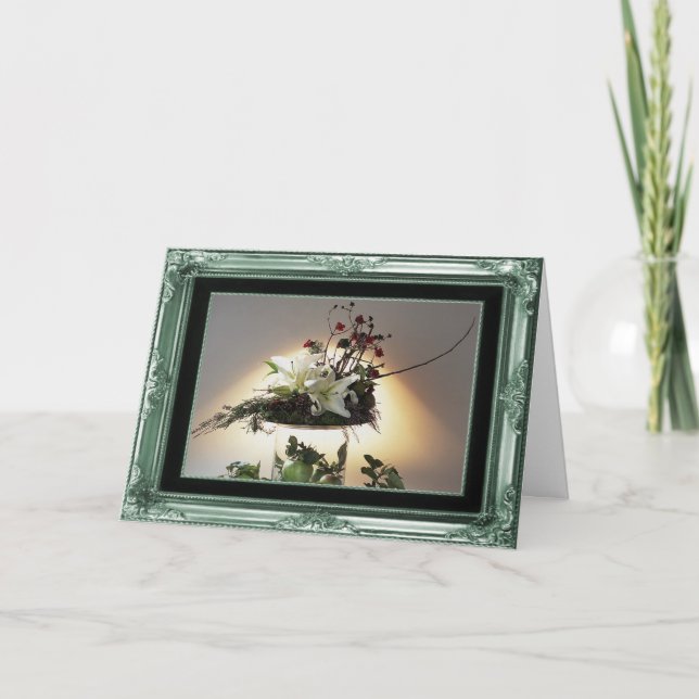 Picture Frame Save the date Photo Cards (Front)