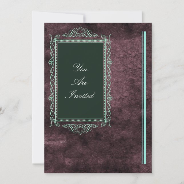 Picture Frame Wedding Invitations (Front)