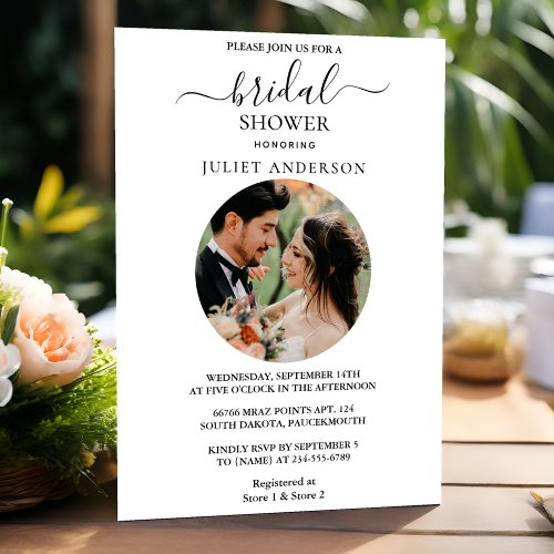 Picture Frames Photo Most Popular Bridal Shower Invitation