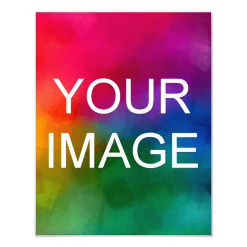 Picture Image Logo Enlargement Template Custom HQ Photo Print