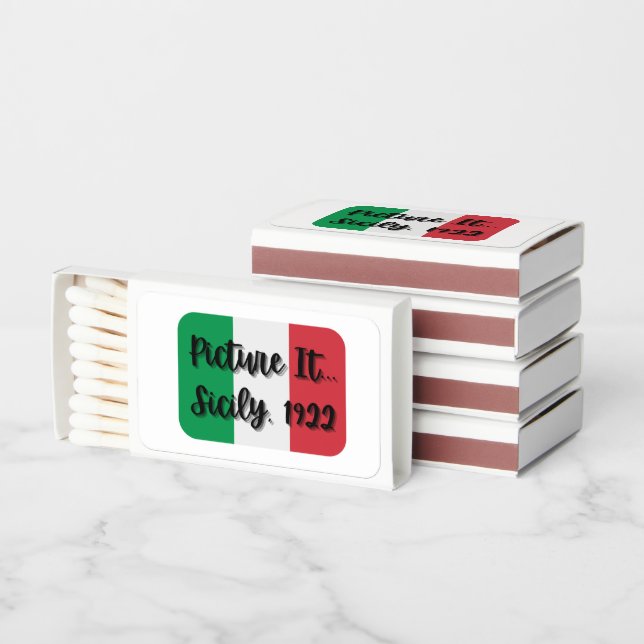 Picture It Sicily 1922 Sophia The Golden Girls Matchboxes (Stacked)