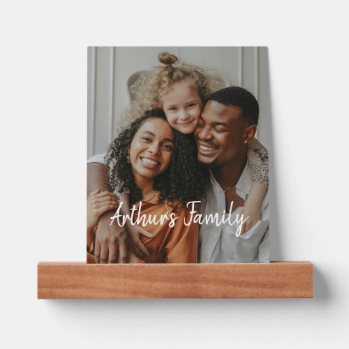 picture ledge - personalized