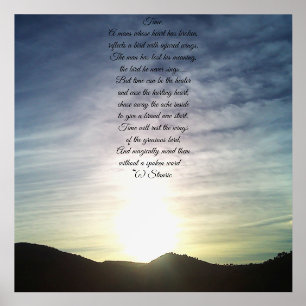 PICTURE LEDGE TIME POEM DESIGN HOLDER