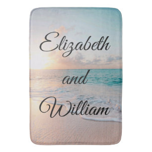 Picture of a Beach at Sunrise Bath Mat