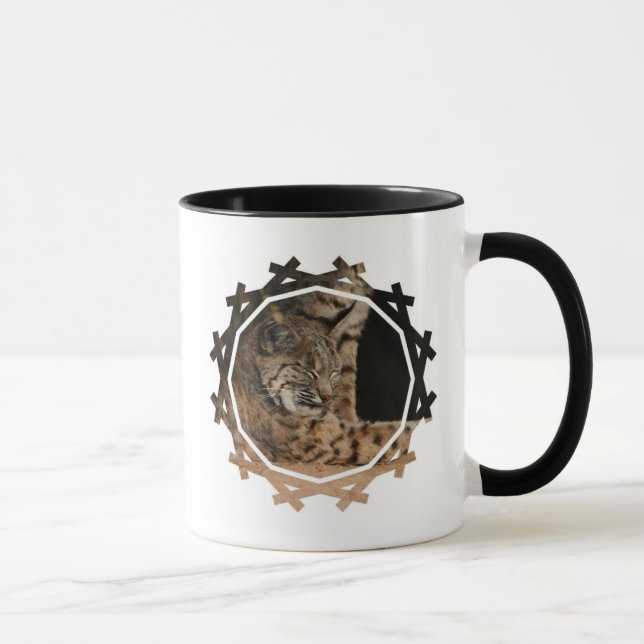 Picture of a Bobcat Coffee Mug (Right)