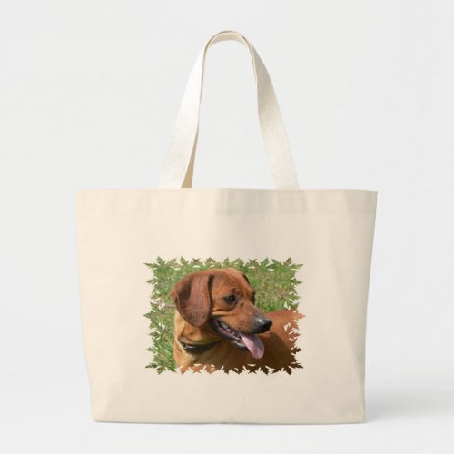 Picture of a Dachshund Dog Canvas Bag