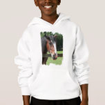 Picture of a Quarter Horse Kid's Hooded Sweatshirt