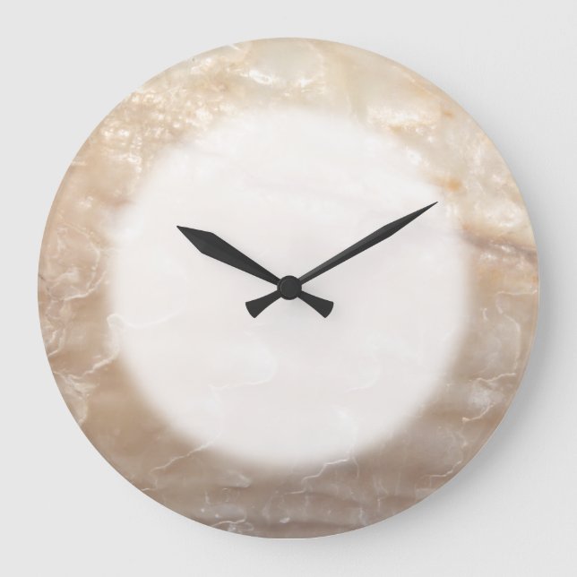 Picture of a shell. large clock (Front)