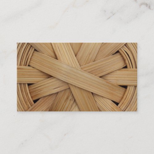 Picture of Basket Pattern Business Card