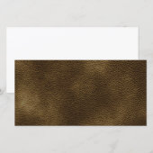 Picture of Brown Leather. (Front/Back)