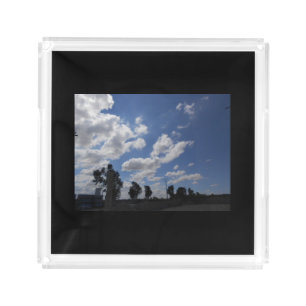 picture of clouds in London tray for keepsakes