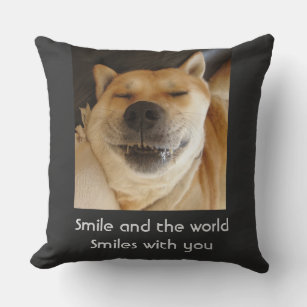 Put your dog's face on sale a pillow