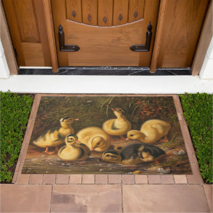 Picture of Ducklings - Baby Ducks Doormat