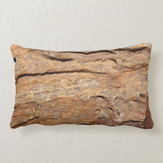Picture of Fossilized Wood. Lumbar Pillow