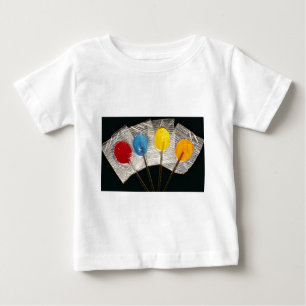 Picture of Four colorful lollipops Baby T-Shirt