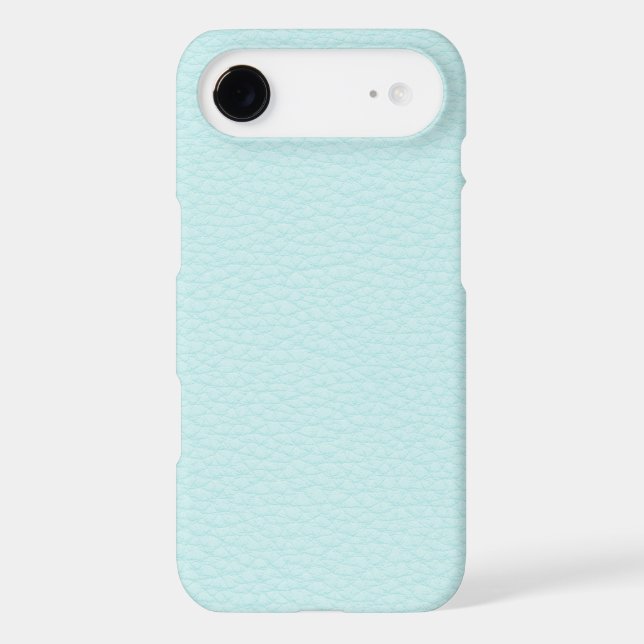 Picture of Light Turquoise Leather. Case-Mate iPhone Case (Back)