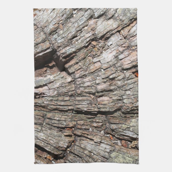 Picture of Old Tree Stump Wood Kitchen Towel