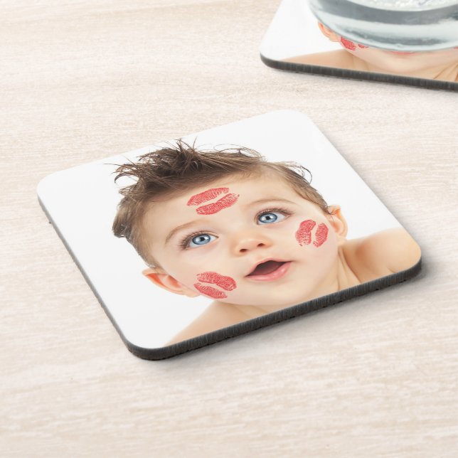 Picture of Small Cute Cupid Beverage Coaster (Left Side)