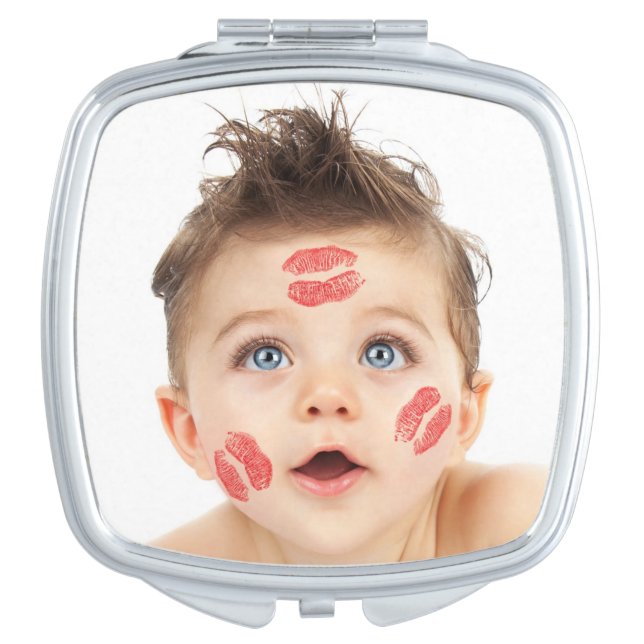 Picture of Small Cute Cupid Vanity Mirror (Front)