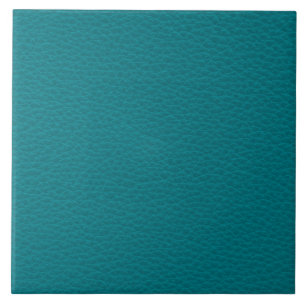 Picture of Teal Leather. Tile