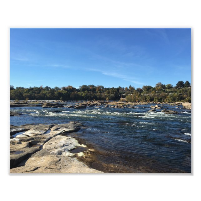 Picture of the James River Photo Print (Front)
