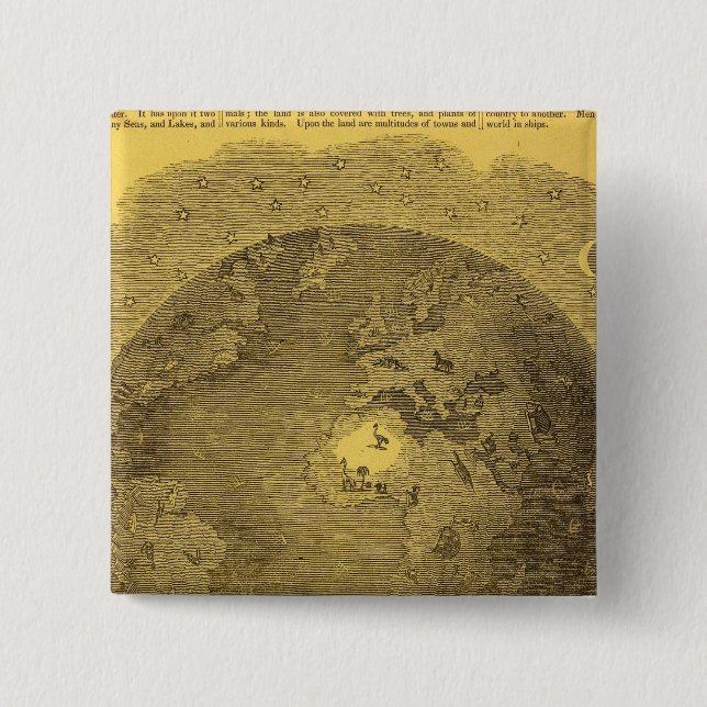 Picture of the World Button (Front)