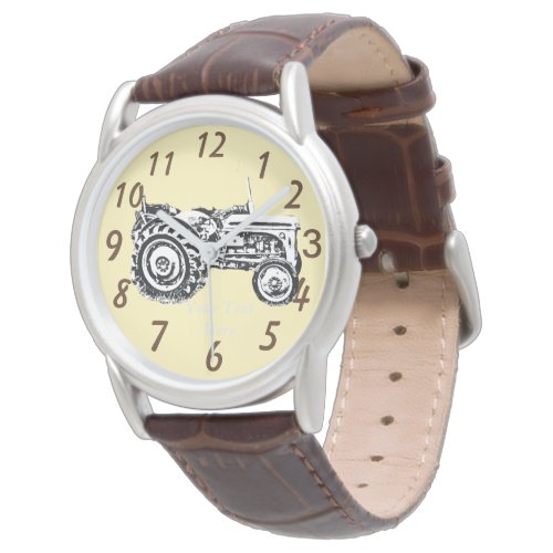picture of vintage Gray massey fergison tractor Watch