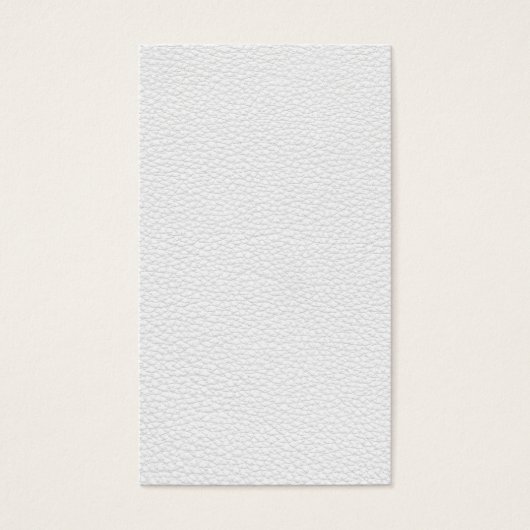 Picture of White Leather. (Front)