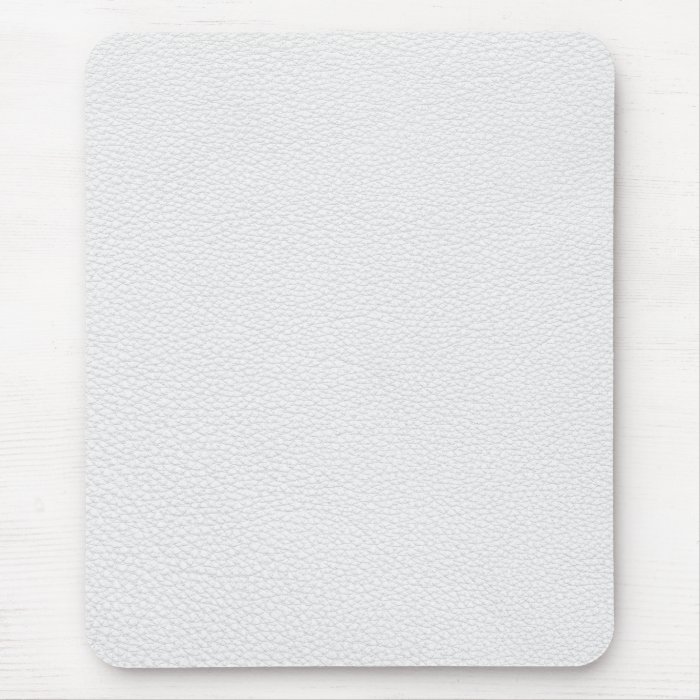 Picture of White Leather. Mouse Pads