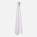 Picture Of White Leather. Tie at Zazzle