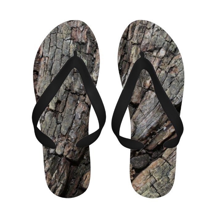 Picture of Wood Pattern Flip Flops