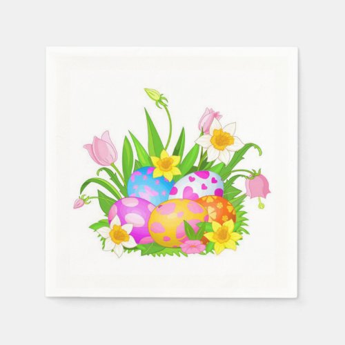 Picture Perfect Easter Party Paper Napkins