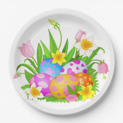 Picture Perfect Easter Party Paper Plate