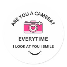 Picture Perfect Love Pink Camera Valentine's
