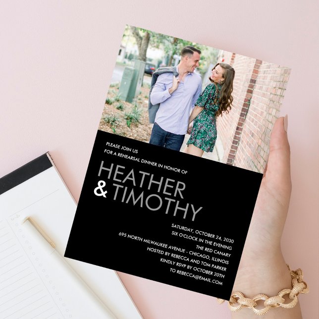 Picture Perfect Rehearsal Dinner/Shower Invitation (Creator Uploaded)