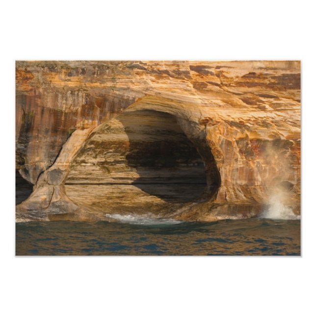 Picture Rocks NL cave, Michigan Photo Print (Front)
