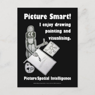 Picture Smart - Blank Postcard